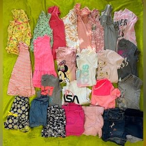 Girls size 5 summer lot